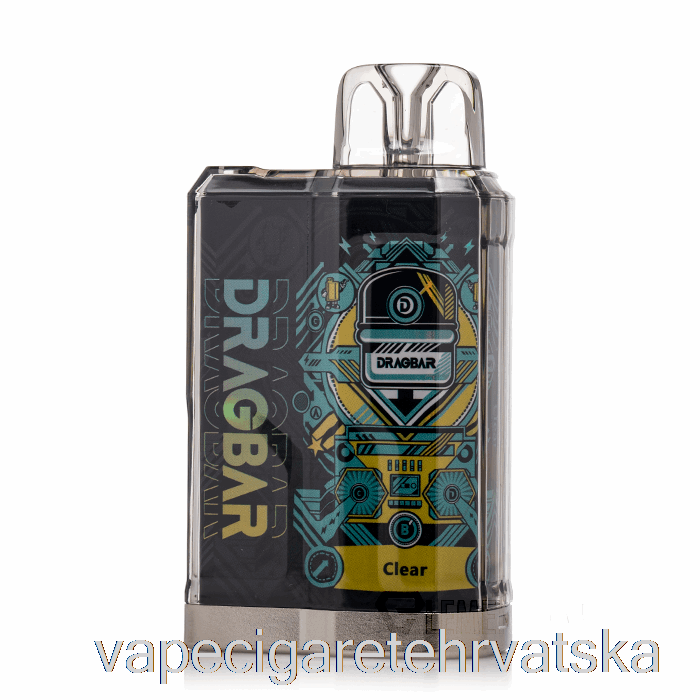 Vape Cigarete Dragbar B3500 Jednokratna Prozirna